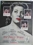 Movie That Forsyte Woman 1949 Ad