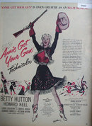 Movie Annie Get Your Gun 1950 Ad