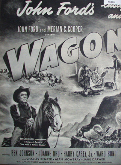 Movie Wagon Masters 1950 Ad