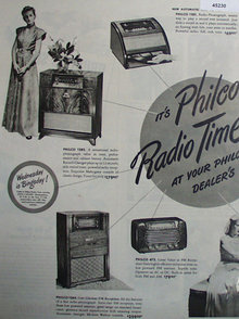 Philco Radio Time 1947 Ad.