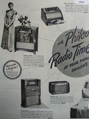 Philco Radio Time 1947 Ad.