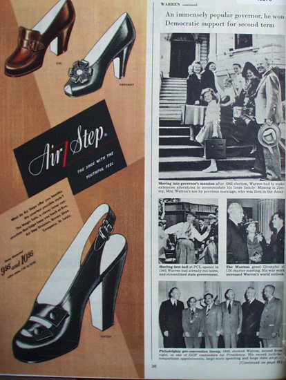 Air Step Shoes 1948 Ad.