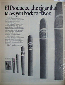 El Producto Cigar 1969 Ad.