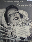 Oneida Community Silverplate 1948 Ad.