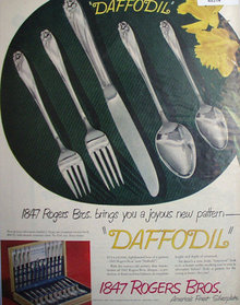 1847 Rogers Bros. Silverplate 1950 Ad.