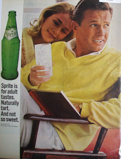 Sprite Cola 1964 Ad.