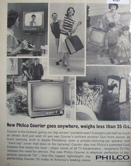 Philco Television 1963 Ad