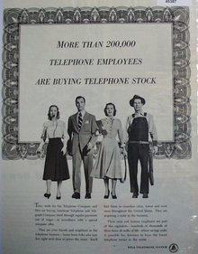 Bell Telephone System 1948 Ad.