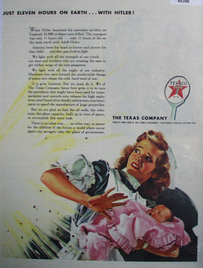 The Texas Co. Texaco 1943 Ad