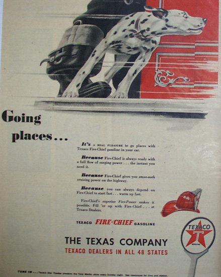 Texaco Dealers 1947 Ad