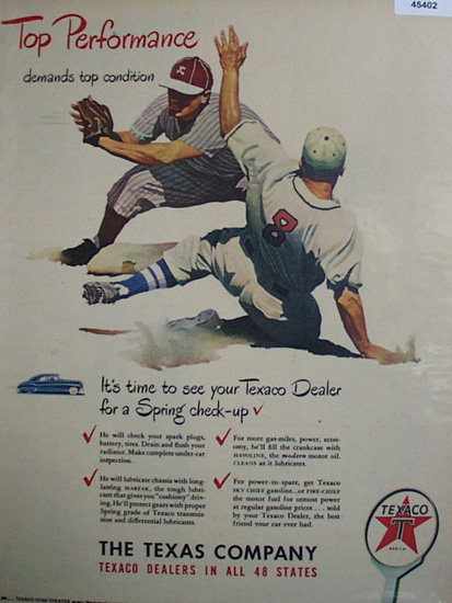Texaco Dealers 1948 Ad