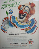 Texaco Dealers 1950 Ad.