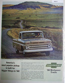 Chevrolet Workpower Trucks 1966 Ad.