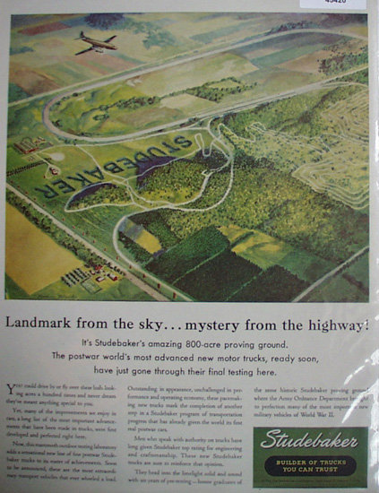 Studebaker Trucks 1948 Ad