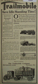 Trailmobile Motorless Motor Truck 1920 Ad