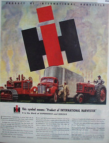 International Harvester Co. 1945 Ad.