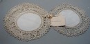 Victorian Doily set with original calling card