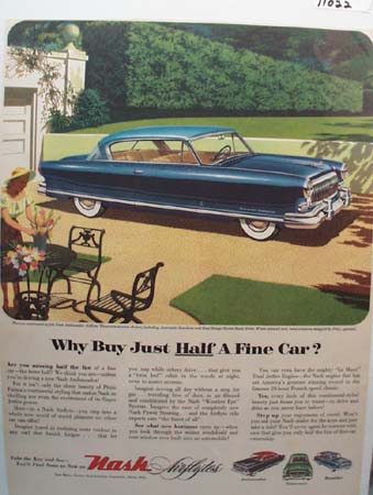 Nash Take the Key ad 1953