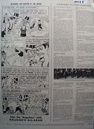 Kellogg's All-Bran At Beach Ad 1939