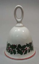 Colonial candle Holly wreath Bell