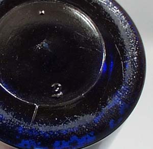Nice old dark blue bottle