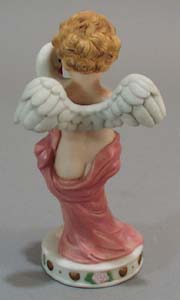 Gorham Cupid Enhancements Cupid with Duck figurine