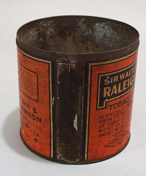 Sir Walter Raleigh Smoking Tobacco Tin,