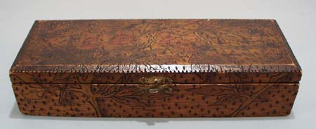 Flemish 681 wooden sewing box