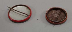 2 humor pin back older pins.