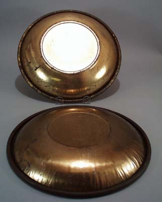 Old Metal decorated tins