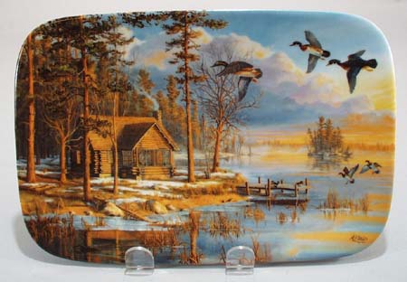 Mary Pettis collectors Plate Spring Arrivals