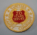 Curtiss Candy company 20 yr service patch