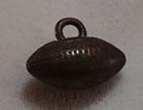 Old plastic Football Charm