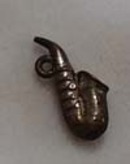 Old Plastic saxaphone charm