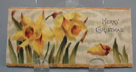 Old textured daffodil bookmark.