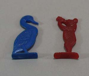 NOS Co Bear with honey pot and blue duck toys