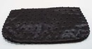 Britemode glass sequin black purse.