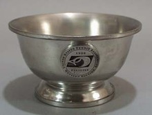 Woodbury Pewter Tennis Finalist Trophy.