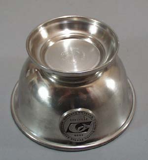 Woodbury Pewter Tennis Finalist Trophy.