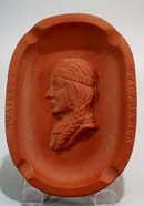 Sewer tile Sacajawea Festival ash tray