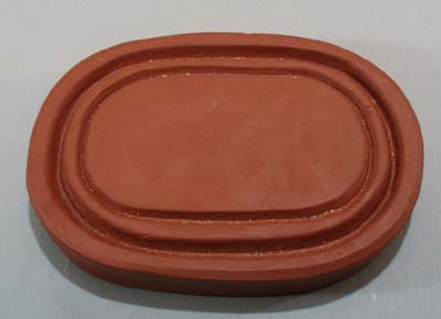 Sewer tile Sacajawea Festival ash tray
