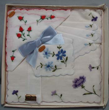 Switzerland 3 handkerchief set