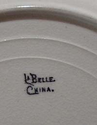 LaBelle China Dinner Plate