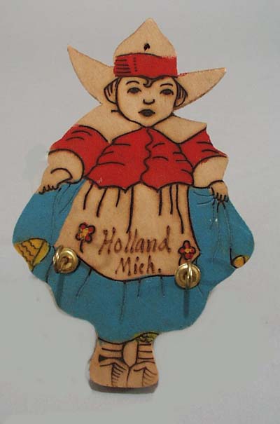 Holland Michigan Girl key holder