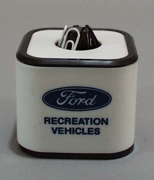 Ford Recreational Vehicle paper clip 1983 holder