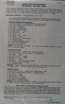 1982 Christmas Patterns from Gingham