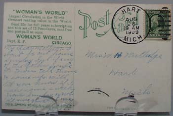 1909 PC Woman's World Ad.