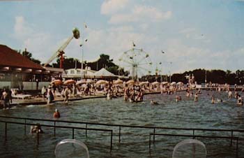 Indiana Beach Monticello In. Postcard