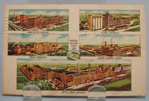 Kellogg Company Plants Postcard