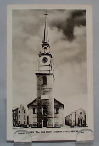 Christ Church Outside of Bldg. Postcard
